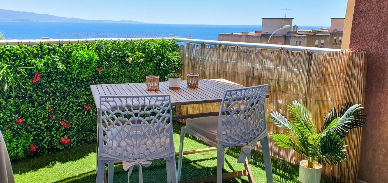 Appartement Ajaccio Vue Mer Panoramique Exteriör bild