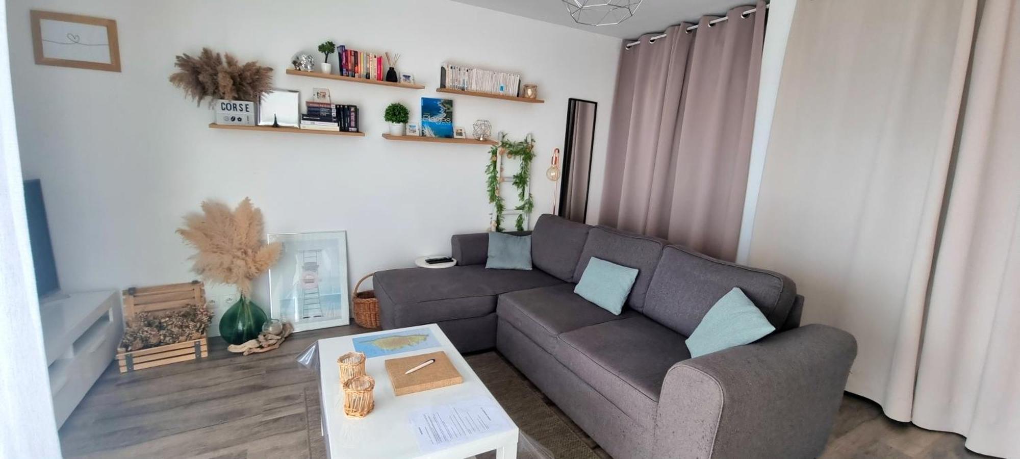Appartement Ajaccio Vue Mer Panoramique Exteriör bild
